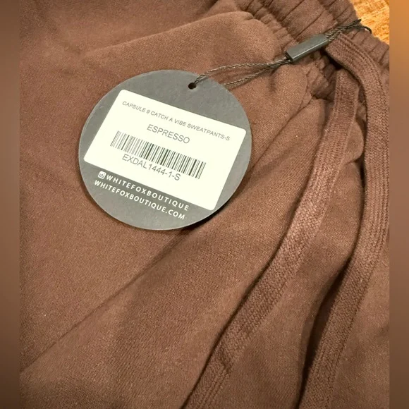 White Fox Sweat Pants - Picture 5 of 9